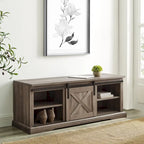 Banc de Grange Coulissant de 48 Pouces