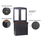 Meuble d'entrée avec banc et rangement à chaussures