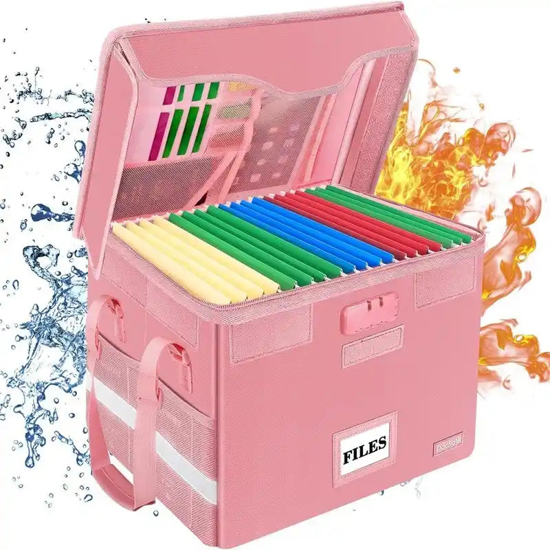 Boîte de rangement de documents ignifuge