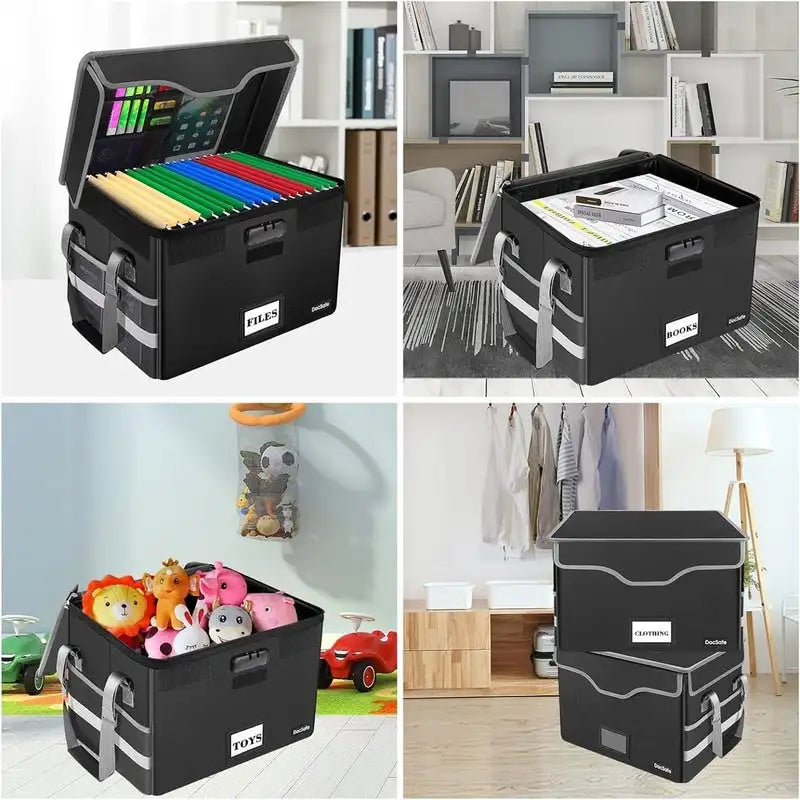 Boîte de rangement de documents ignifuge