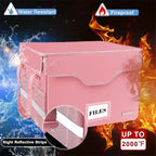 Boîte de rangement de documents ignifuge