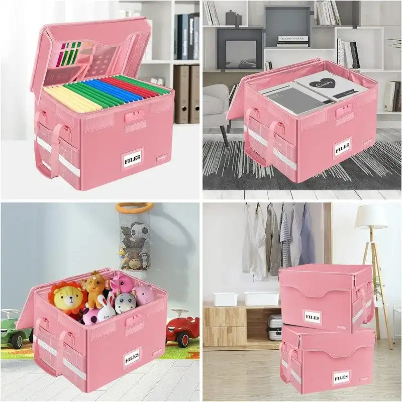 Boîte de rangement de documents ignifuge