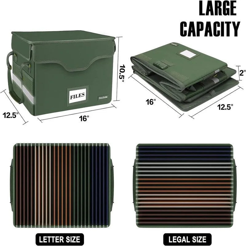 Boîte de rangement de documents ignifuge