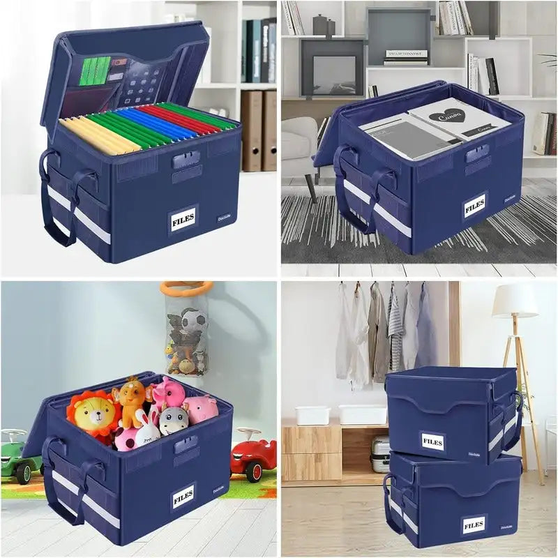 Boîte de rangement de documents ignifuge