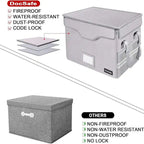 Boîte de rangement de documents ignifuge