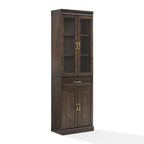 Armoire de cuisine avec porte vitrée