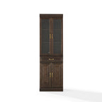 Armoire de cuisine avec porte vitrée
