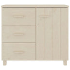 Buffet bahut avec rangement – Pin massif, 35,4"x15,7"x31,5"