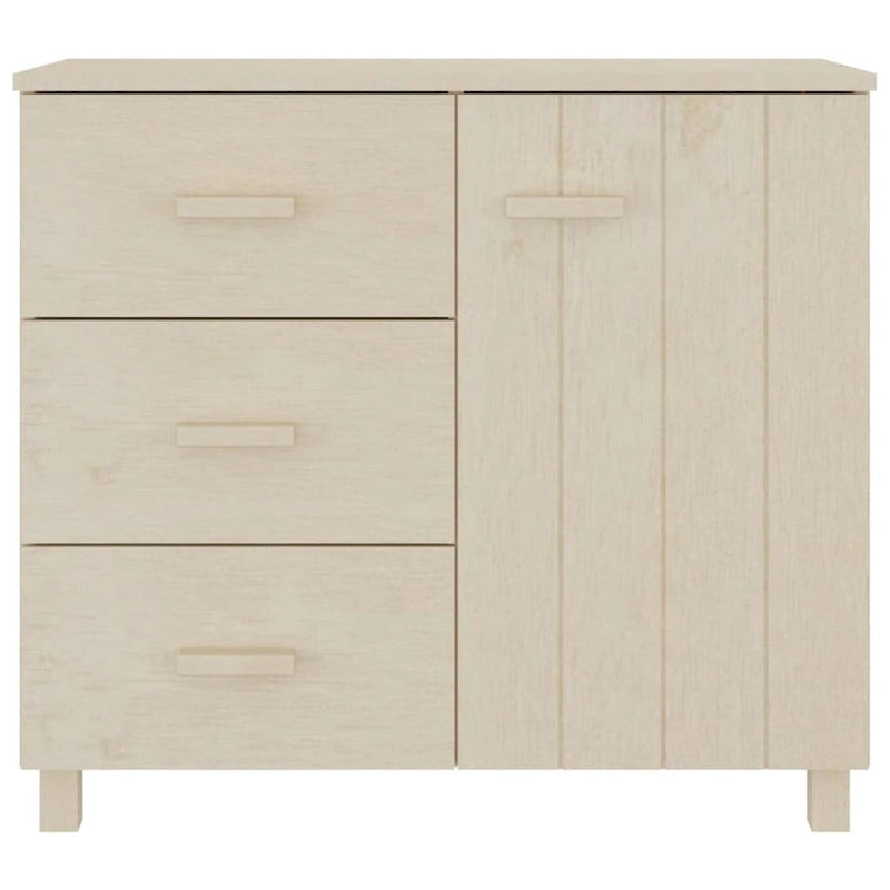 Buffet bahut avec rangement – Pin massif, 35,4"x15,7"x31,5"