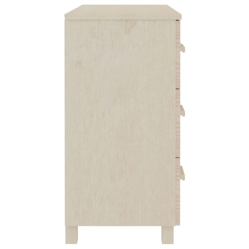 Buffet bahut avec rangement – Pin massif, 35,4"x15,7"x31,5"