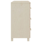 Buffet bahut avec rangement – Pin massif, 35,4"x15,7"x31,5"