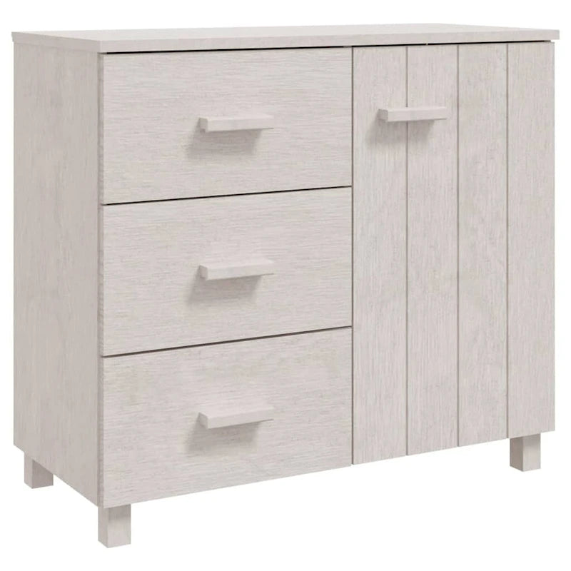 Buffet bahut avec rangement – Pin massif, 35,4"x15,7"x31,5"
