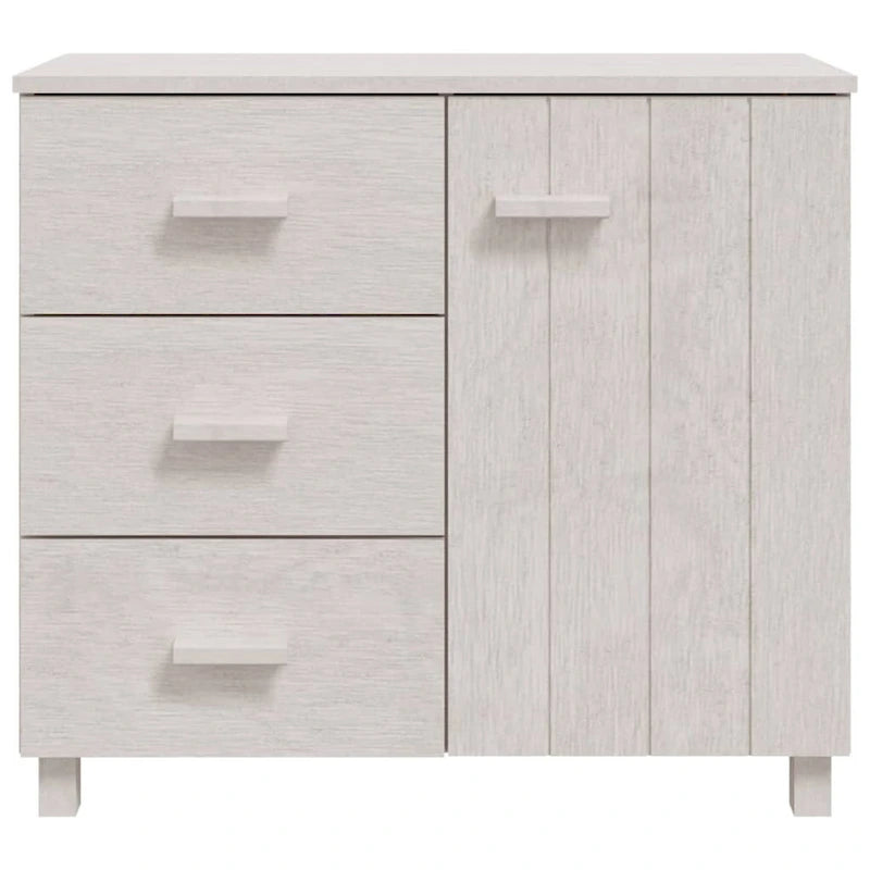 Buffet bahut avec rangement – Pin massif, 35,4"x15,7"x31,5"