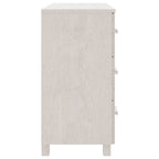 Buffet bahut avec rangement – Pin massif, 35,4"x15,7"x31,5"