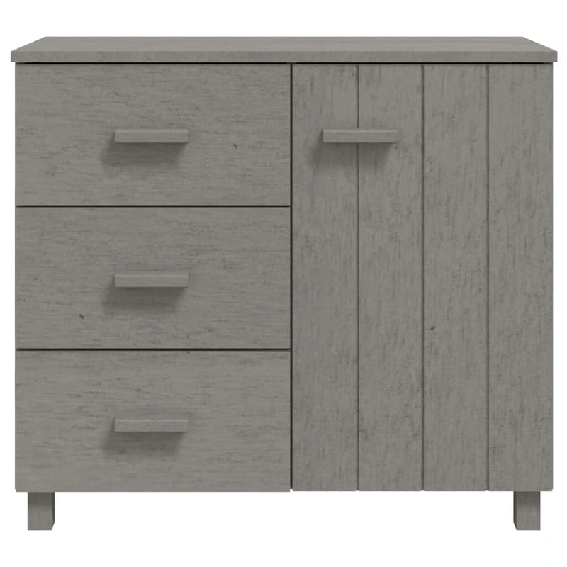 Buffet bahut avec rangement – Pin massif, 35,4"x15,7"x31,5"