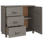 Buffet bahut avec rangement – Pin massif, 35,4"x15,7"x31,5"
