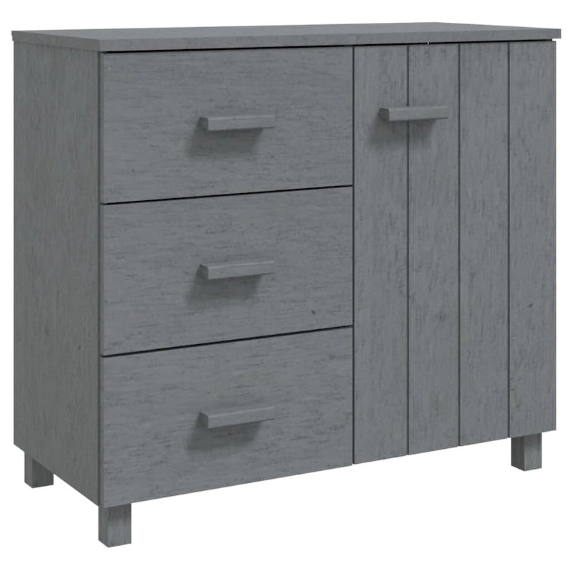 Buffet bahut avec rangement – Pin massif, 35,4"x15,7"x31,5"