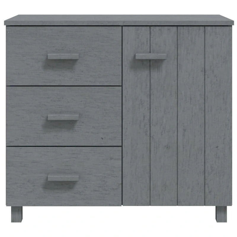 Buffet bahut avec rangement – Pin massif, 35,4"x15,7"x31,5"