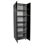Armoire utilitaire 24 x 90 – quatre portes (24 x 90 x 23 3/8 po)