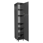 Armoire utilitaire à double porte 18 x 96 — 18 x 96 x 23 3/8 po.