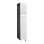 Armoire utilitaire à double porte 18 x 96 — 18 x 96 x 23 3/8 po.