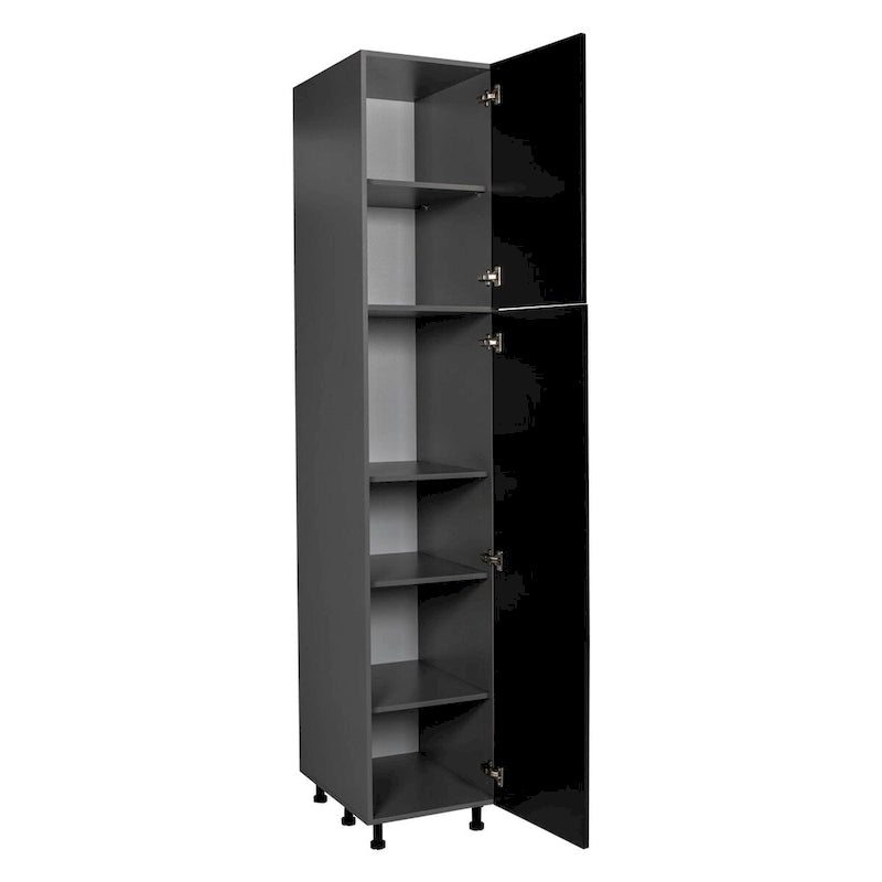Armoire utilitaire à double porte 18 x 96 — 18 x 96 x 23 3/8 po.