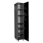 Armoire utilitaire à double porte 18 x 96 — 18 x 96 x 23 3/8 po.