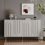 Buffet 4 portes avec étagères réglables