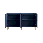 Buffet 4 portes avec étagères réglables