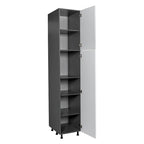 Armoire utilitaire 18 x 84 - Double porte - 18 x 84 x 23 3/8