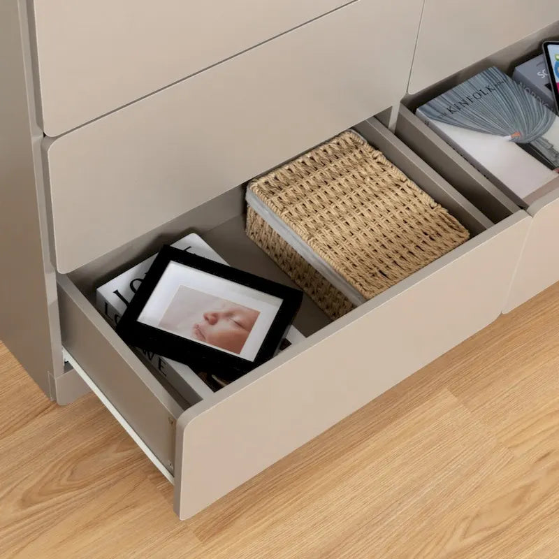 Meuble de rangement multifonctionnel avec tiroirs