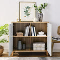 Buffet de rangement avec étagères réglables