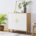 Buffet de rangement avec étagères réglables