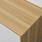 Buffet de rangement avec étagères réglables