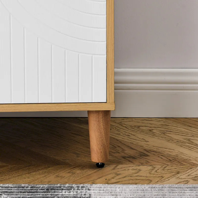 Buffet de rangement avec étagères réglables