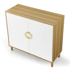 Buffet de rangement avec étagères réglables
