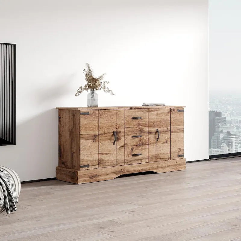 Buffet contemporain avec finition mate