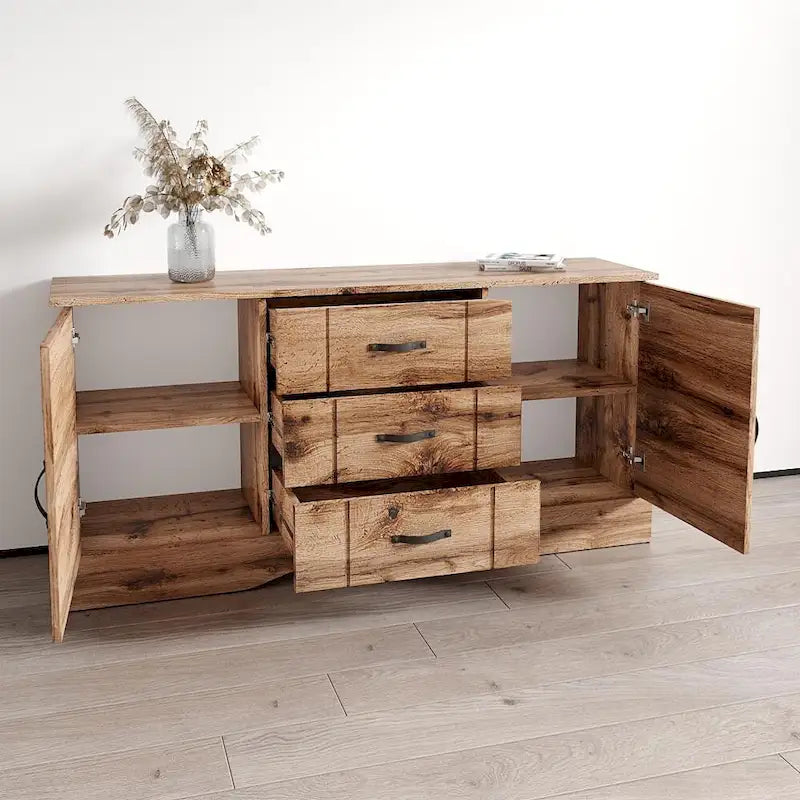 Buffet contemporain avec finition mate