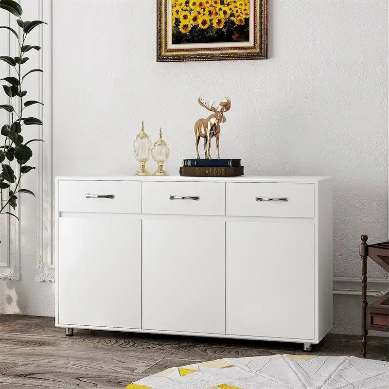 Meuble de rangement avec 3 tiroirs et 3 portes
