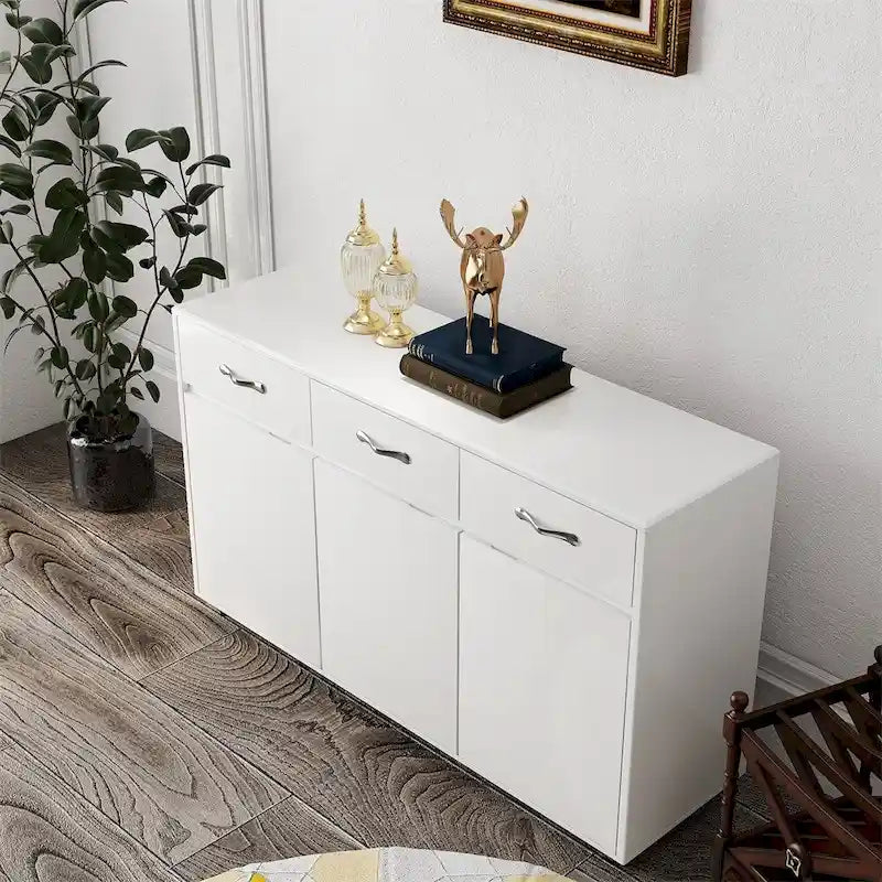 Meuble de rangement avec 3 tiroirs et 3 portes