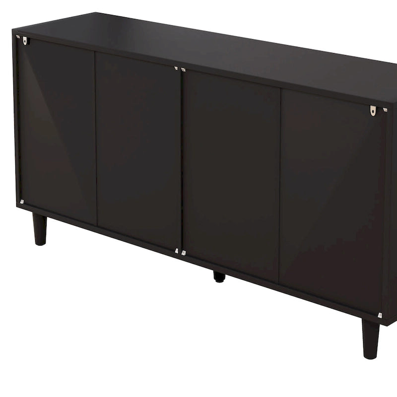 Armoire de rangement en rotin à 6 tiroirs