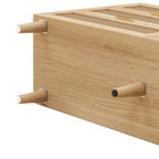 Armoire de rangement en rotin à 6 tiroirs