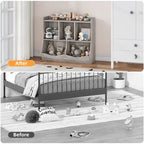 Meuble de rangement pour enfants à 5 compartiments avec étagères ouvertes