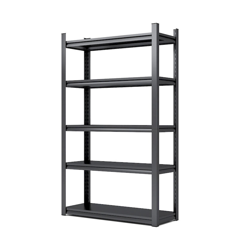 Étagère de rangement métallique à 5 niveaux