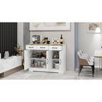 Buffet bahut de ferme avec 3 tiroirs et 3 portes