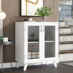 Buffet de salle à manger avec 2 portes et étagère réglable