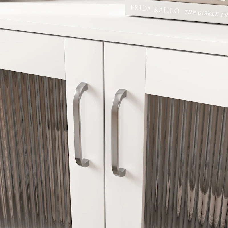 Buffet de salle à manger avec 2 portes et étagère réglable