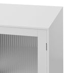Buffet de salle à manger avec 2 portes et étagère réglable
