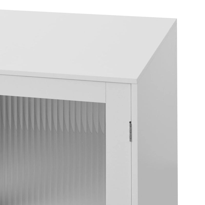 Buffet de salle à manger avec 2 portes et étagère réglable