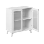 Buffet de salle à manger avec 2 portes et étagère réglable